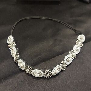 BEADED RHINESTONE Headband